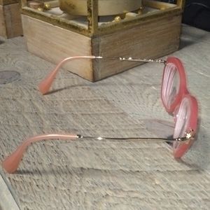 Miu Miu Pink VMU04L perfect condition 👓